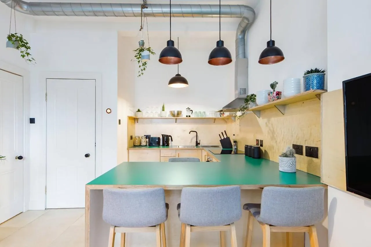 The Plywood Flat, Modern Style In A Traditional Tenement Edinburgh Apartment
